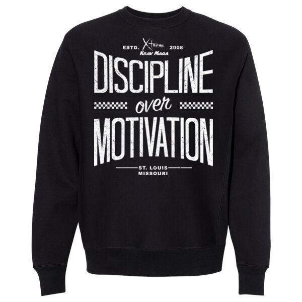 DISCIPLINE OVER MOTIVATION - CREWNECK - $5C5XK1$ Thumbnail