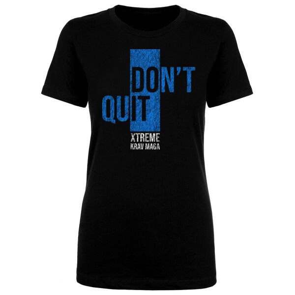 DON’T QUIT - WOMEN'S FITTED T-SHIRT - $NPLE2J$ Thumbnail