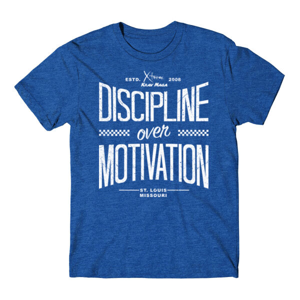 DISCIPLINE OVER MOTIVATION - T-SHIRT - $5C5XK1$ Thumbnail